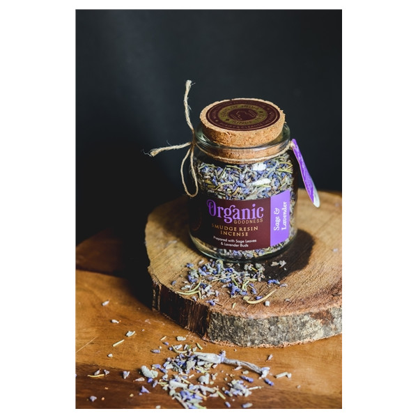Encens Résine Organic Purification Sauge et Lavande 100 grs