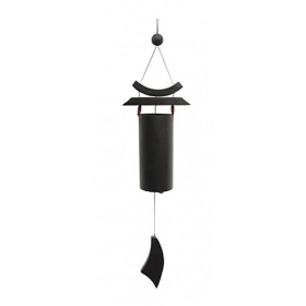 Carillon à vent  Zen noir -- 58 cm