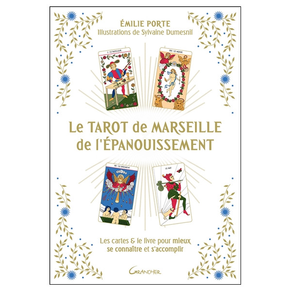 Le Tarot de Marseille de l'épanouissement - Les cartes & le livre pour mieux se connaître et s'accomplir - Coffret