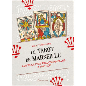 Le Tarot de Marseille - Les 78 cartes traditionnelles & 1 notice - Coffret