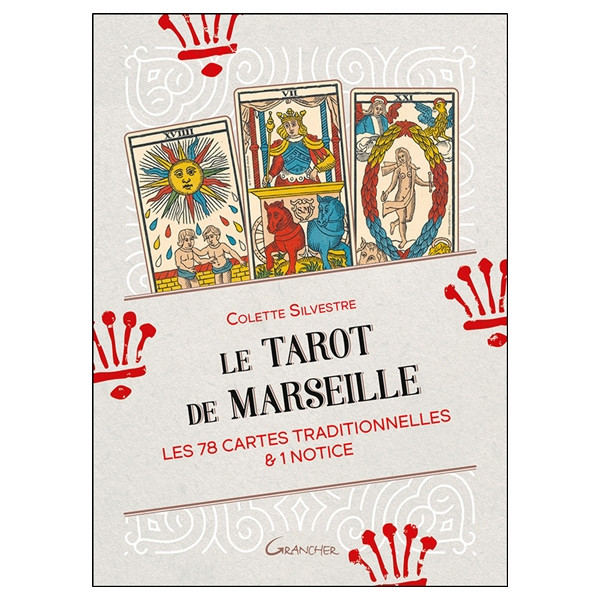 Le Tarot de Marseille - Les 78 cartes traditionnelles & 1 notice - Coffret