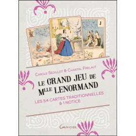 Le Grand Jeu de Mlle Lenormand - Les 54 cartes traditionnelles & 1 notice - Coffret