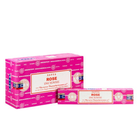 Encens Nag Champa Satya - Rose - 15 grs
