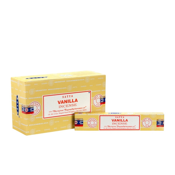 Encens Nag Champa Satya - Vanille - 15 grs