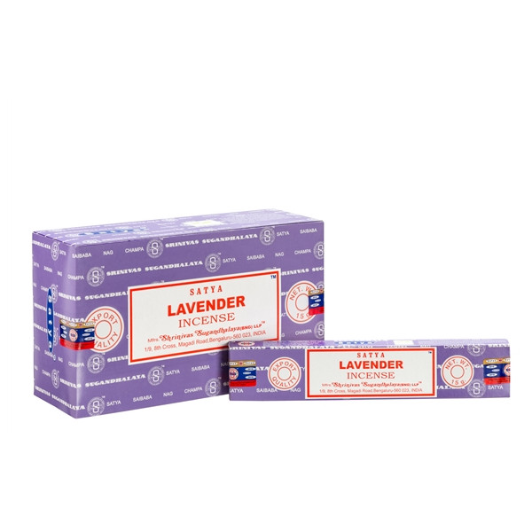 Encens Nag Champa Satya - Lavande - 15 grs