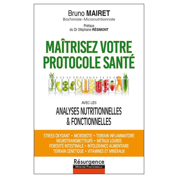 Maîtrisez votre protocole santé avec les analyses nutritionnelles & fonctionnelles