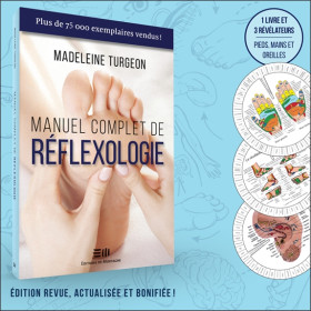 Manuel complet de réflexologie - Coffret Livre + 3 révélateurs