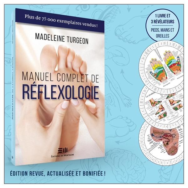 Manuel complet de réflexologie - Coffret Livre + 3 révélateurs