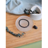 Bracelet Tourmaline Noire Perles rondes 6 mm