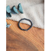 Bracelet Pierre de lave Perles rondes 6 mm