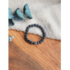 Bracelet Pierre de lave Perles rondes 8 mm