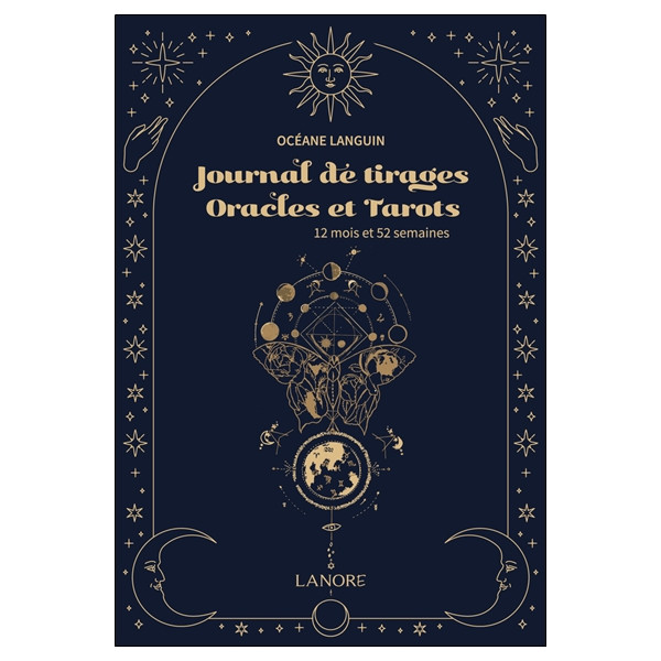 Journal de tirages - Oracles et Tarots - 12 mois et 52 semaines