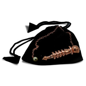 Pendule en cuivre plaqué -- 24 g； 5 cm