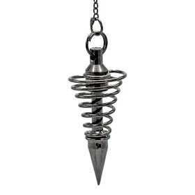 Pendule laiton couleur titane -- 12 g； 4 cm