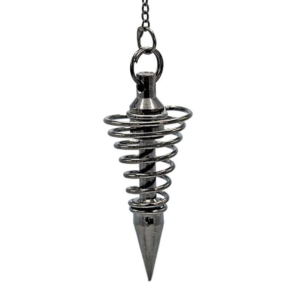 Pendule laiton couleur titane -- 12 g； 4 cm