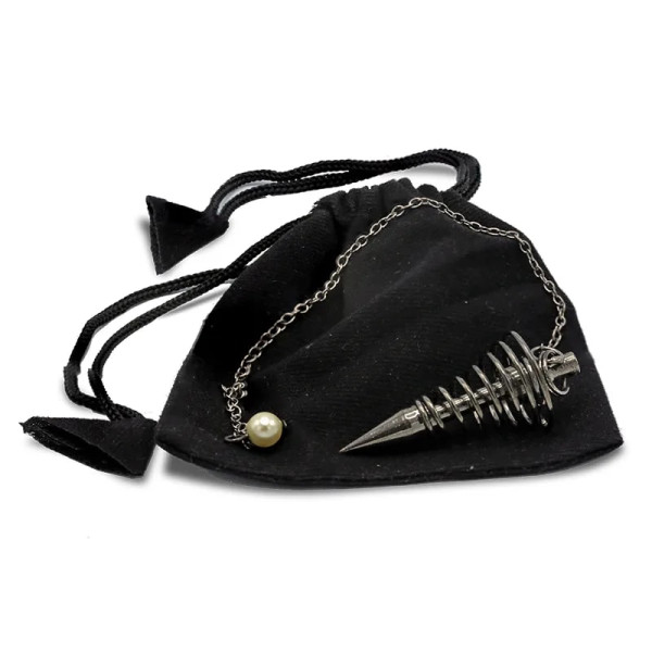 Pendule laiton couleur titane -- 12 g； 4 cm