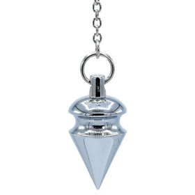 Pendule en laiton chromé -- 14 g； 3.5 cm