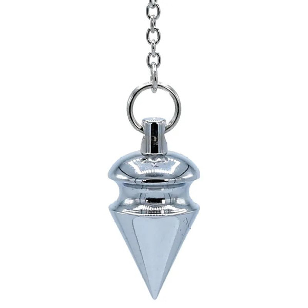 Pendule en laiton chromé -- 14 g； 3.5 cm