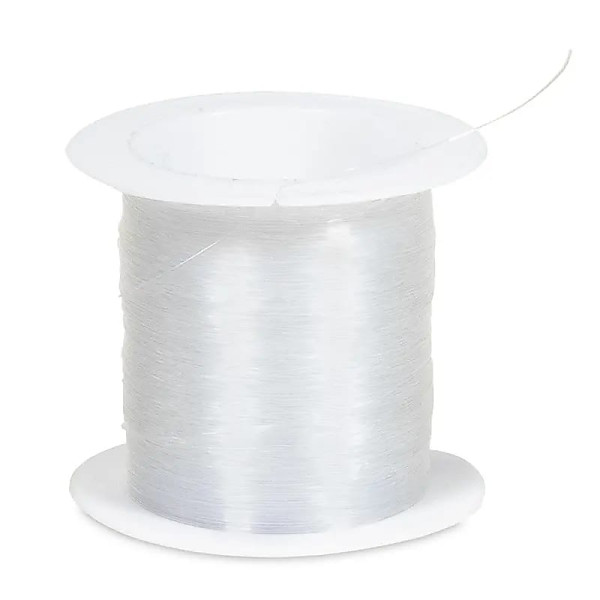 Fil de nylon 100 mètres 0,2 mm transparent --10g