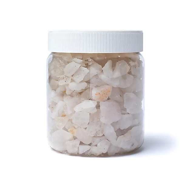 Chips Éclats de quartz laiteux  -- ±0.5-1.5cm； ±700g