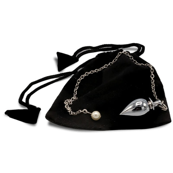 Pendule en laiton chromé -- 20 g； 2 cm