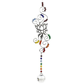 Pendentif Lotus Feng Shui -- 20 cm