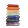 Pointes de massage couleur 7 Chakra SET de 7 -- 3.5 cm