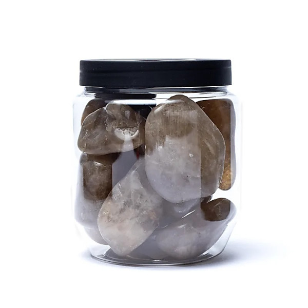 Citrine naturelle Pierres polies qualité A -- ±500g； ±3-4cm