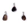 Pendentif Quartz fumé avec crochet -- ±0.5-2cm