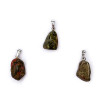 Pendentif Unakite avec crochet -- ±1-2.5cm