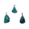 Pendentif Chrysocolle avec crochet -- ±1-3cm