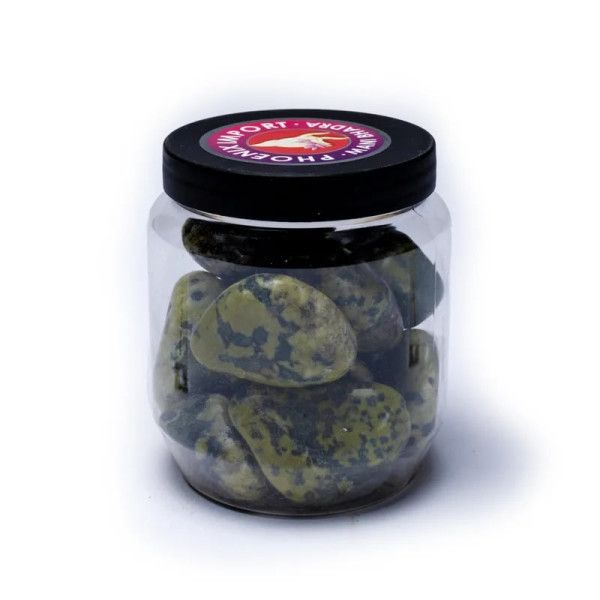 Jade néphrite  pierres polies de qualité A -- 5x8 cm； 500 g