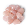 Quartz rose Pierres polies qualité A -- ±3-8 cm； ±500 g