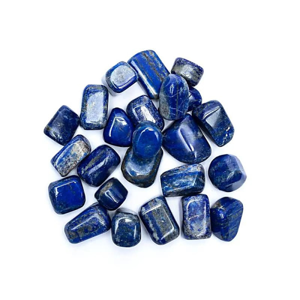Lapis-lazuli pierres polies Qualité AA -- ±500g； ±1-3cm