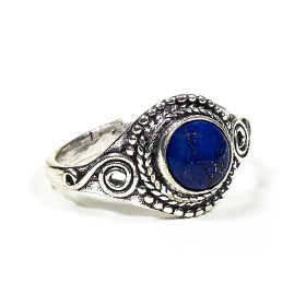 Bague avec lapis lazuli --1cm