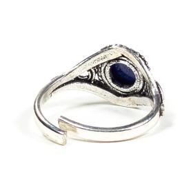 Bague avec lapis lazuli --1cm