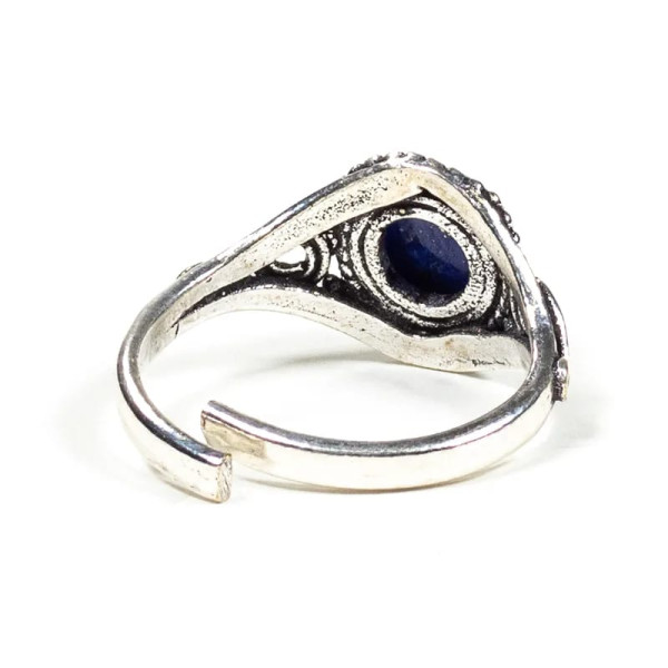 Bague avec lapis lazuli --1cm