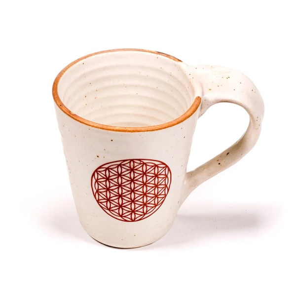 Mug thé et café fleur de Vie -- 350 ml