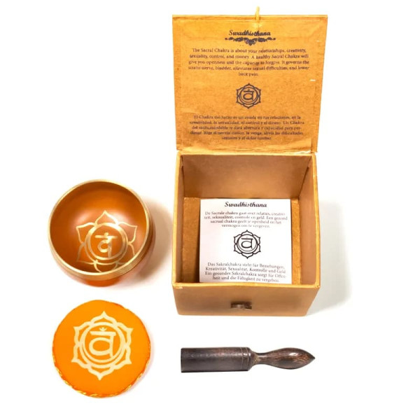 Bol chantant Chakra - chakra sacré