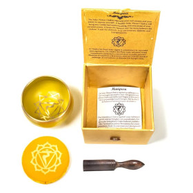 Bol chantant Chakra - chakra du plexus solaire -- 7.6 cm