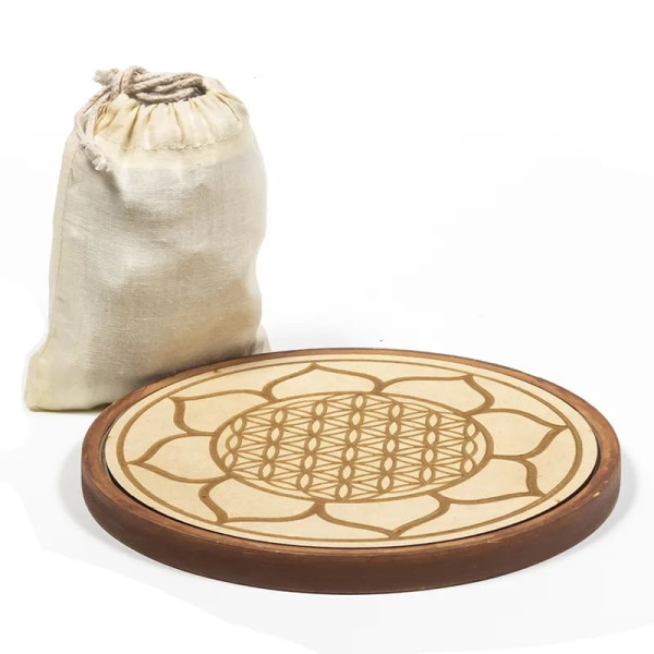 Grille de cristal Guérison -- 15.5cm