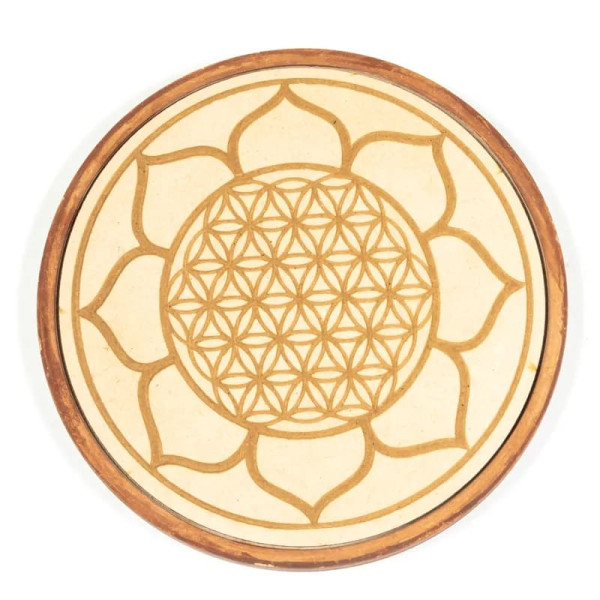 Grille de cristal Guérison -- 15.5cm