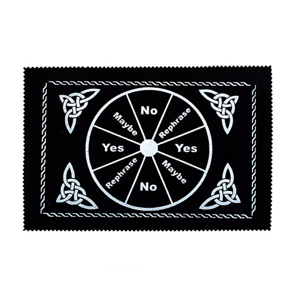 Tapis pendulaire noeud celtique -- 30x20.5cm