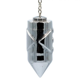 Pendule Atlantis en laiton chromé -- 44 g； 4 cm