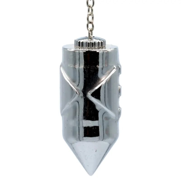 Pendule Atlantis en laiton chromé -- 44 g； 4 cm