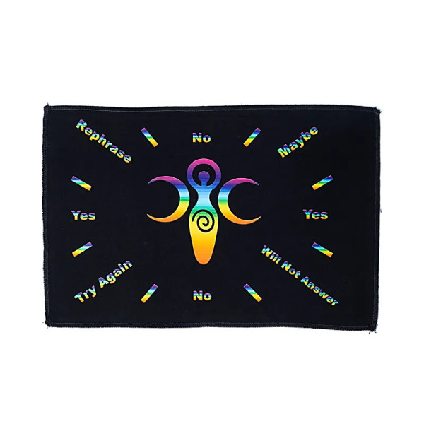 Tapis pendulaire Déesse multicolore -- 33x20cm