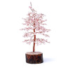 Arbre de pierres précieuses quartz rose -- ±23cm