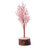 Arbre de pierres précieuses quartz rose -- ±23cm