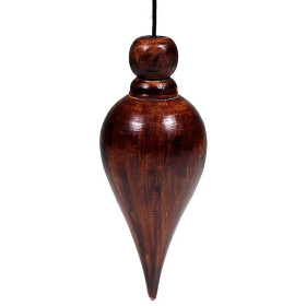 Pendule goutte d'eau en bois -- 14 g； 7 cm
