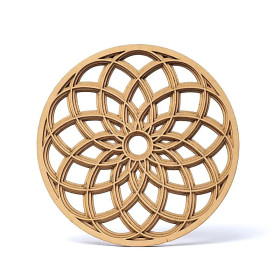 Décoration murale lotus -- 25cm